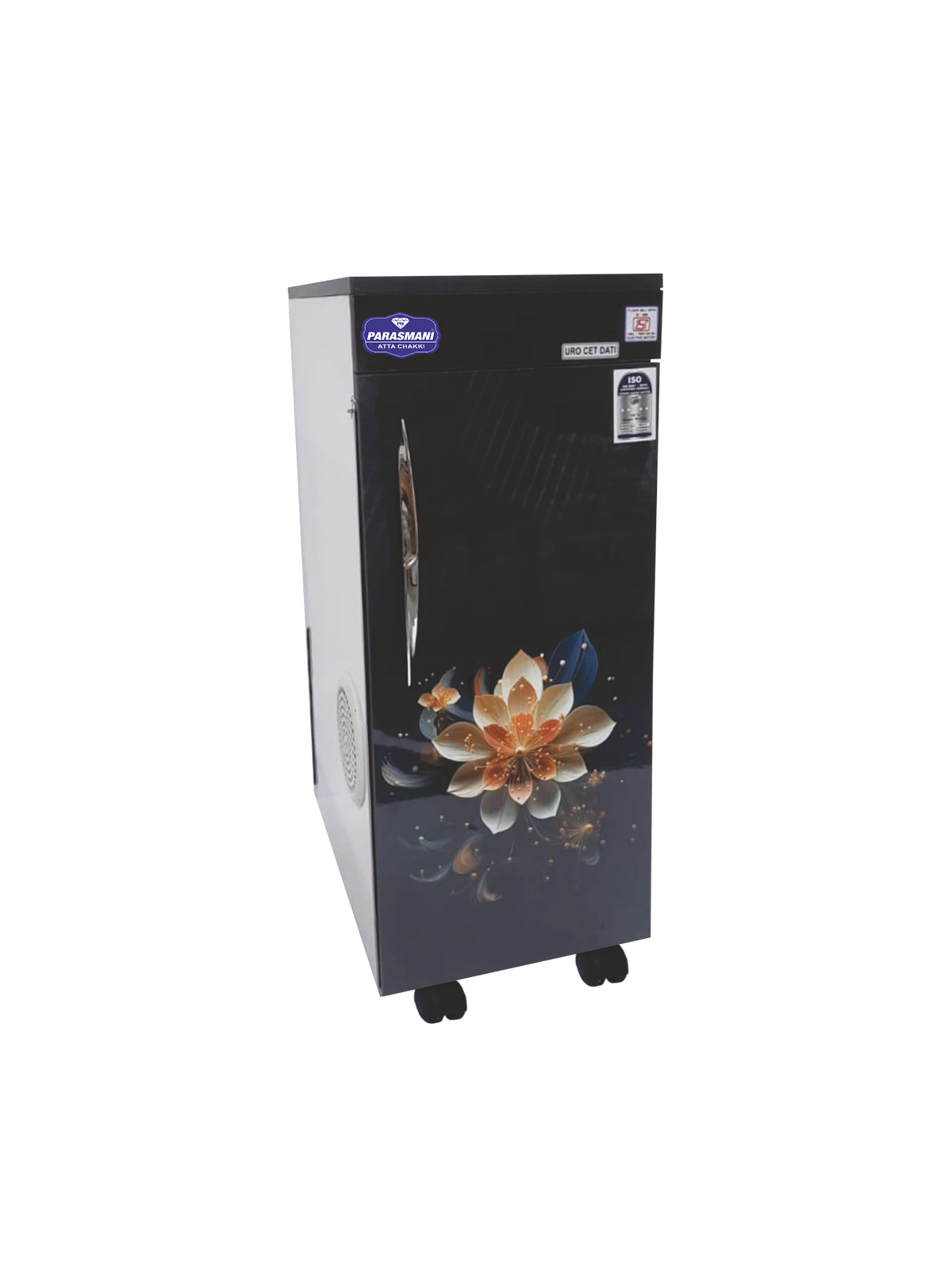 Black in White Full Parasmani Atta Chakki With Inverter Technology